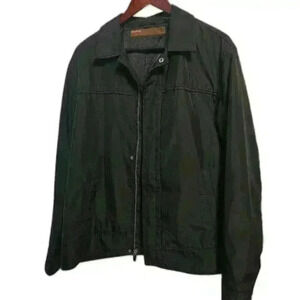 Perry Ellis Men's Black Jacket - Large